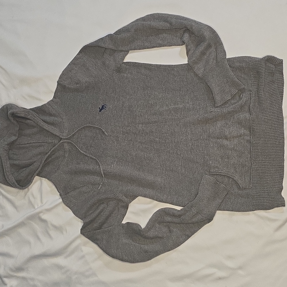 Abercrombie & Fitch Charcoal Gray Hoodie